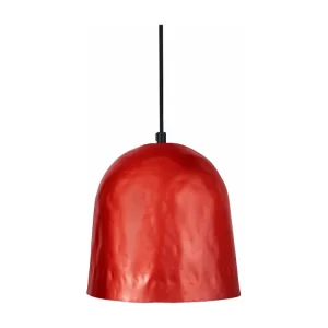 Suspensão TOSEL ELIOT vidro Sino Dourado D20 x H80 cm