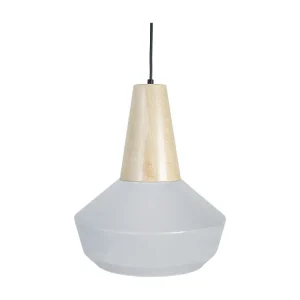 Suspensão TOSEL ESPOO cordão de algodão globo branco D25 x H90 cm