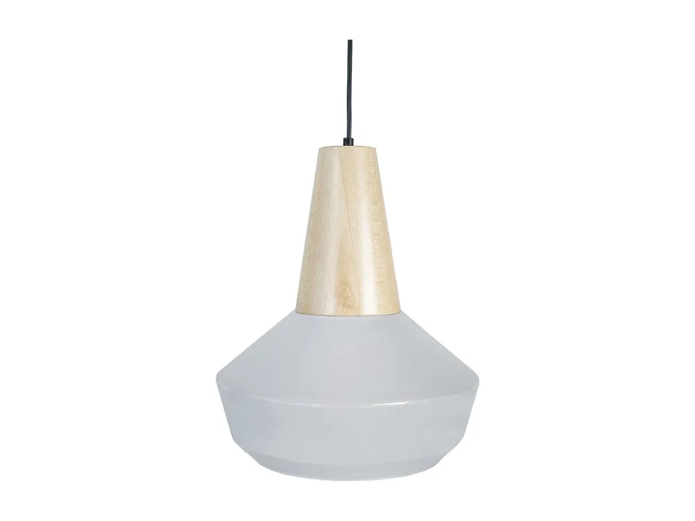 Suspensão TOSEL ESPOO cordão de algodão globo branco D25 x H90 cm