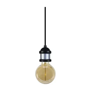 Suspensão TOSEL FANG lâmpada decorativa cilindro cobre escuro D9,5 x H80 cm