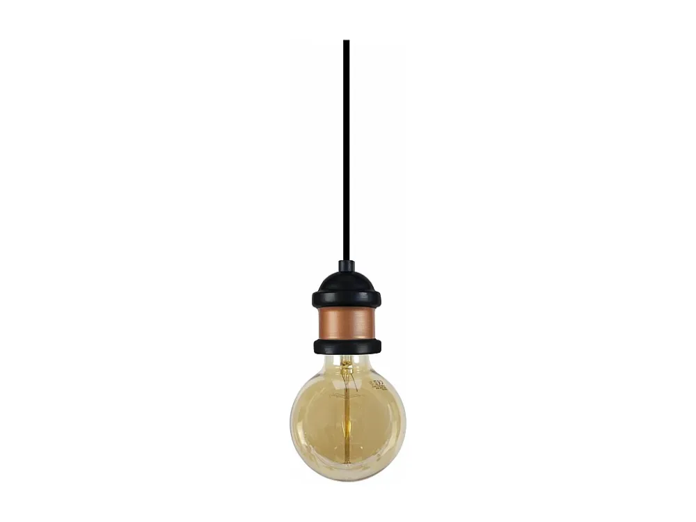 Suspensão TOSEL FANG lâmpada decorativa cilindro cobre D9,5 x H80 cm