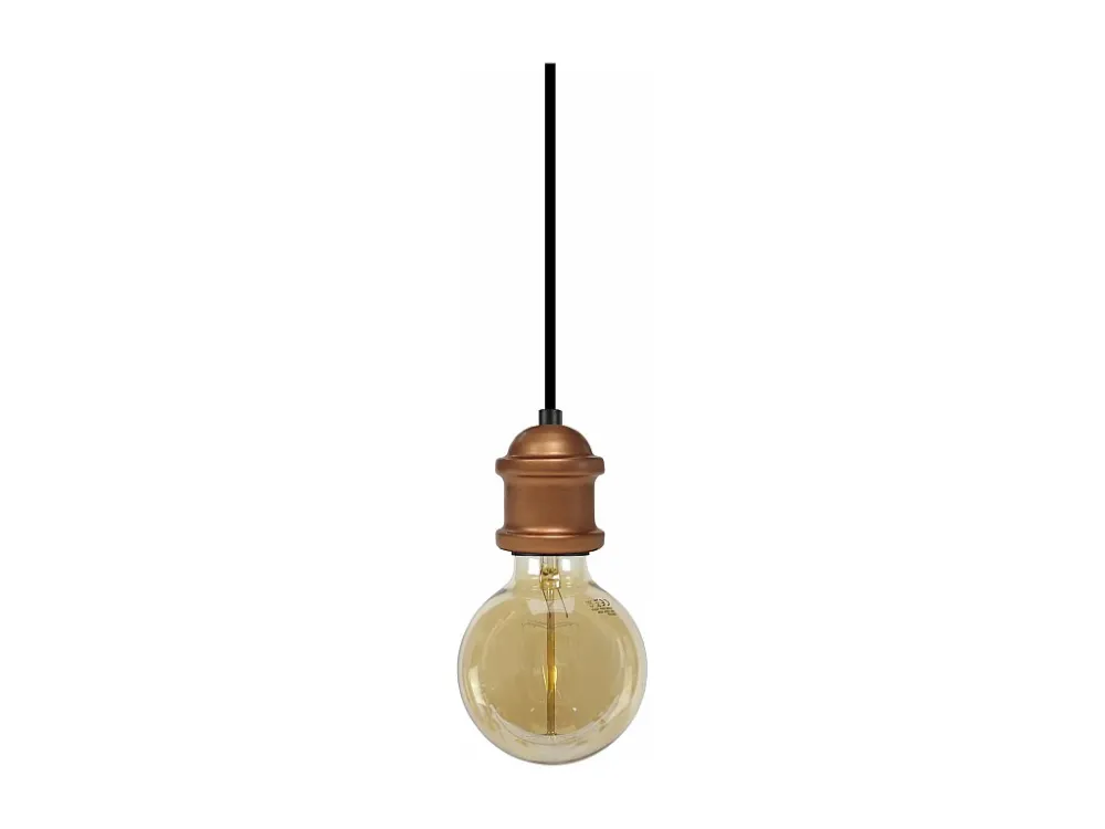 Suspensão TOSEL FANG metálico cúpula cinza D18 x H84 cm