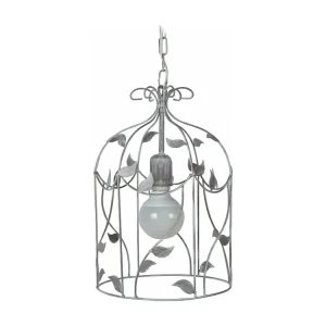 Suspensão TOSEL FOLIA cerâmica cilindro preto D13,5 x H70 cm