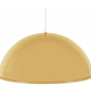 Suspensão TOSEL GAMELLE ROULÉ tecido conjunto creme D35 x H90 cm