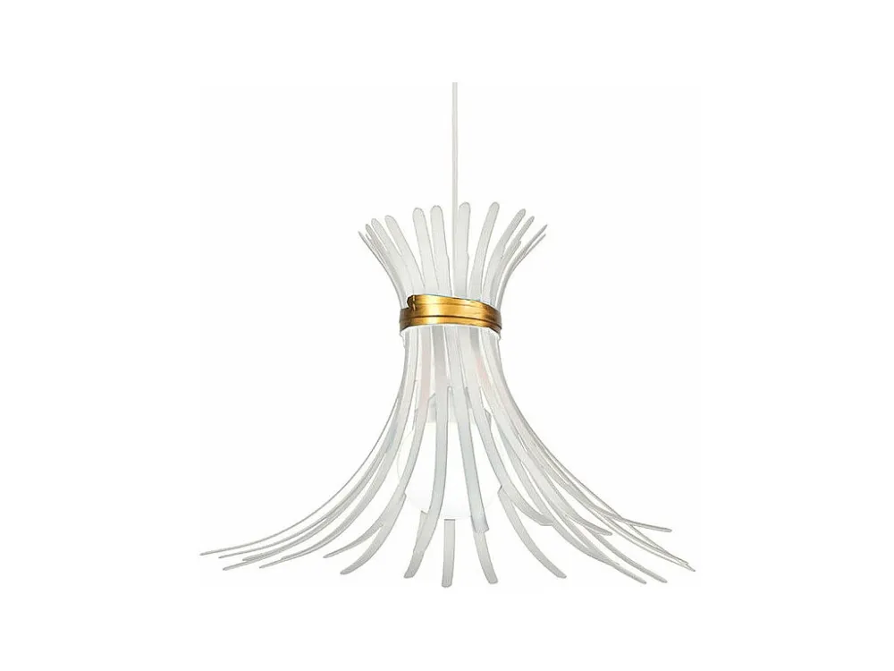 Suspensão TOSEL JUPE INDIENS metálico globo preto D30 x H85 cm