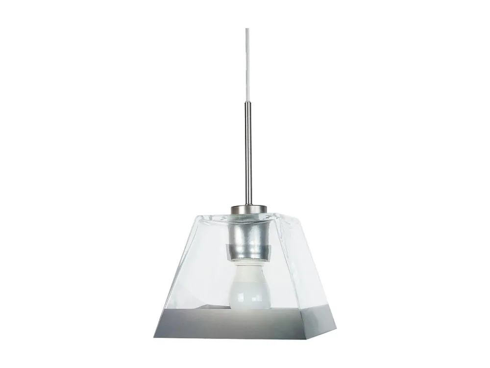 Suspensão TOSEL KLEOPS metálico cilindro Verde D13 x H90 cm