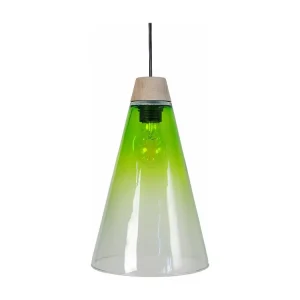 Suspensão TOSEL KONE V metálico conjunto preto D40 x H90 cm