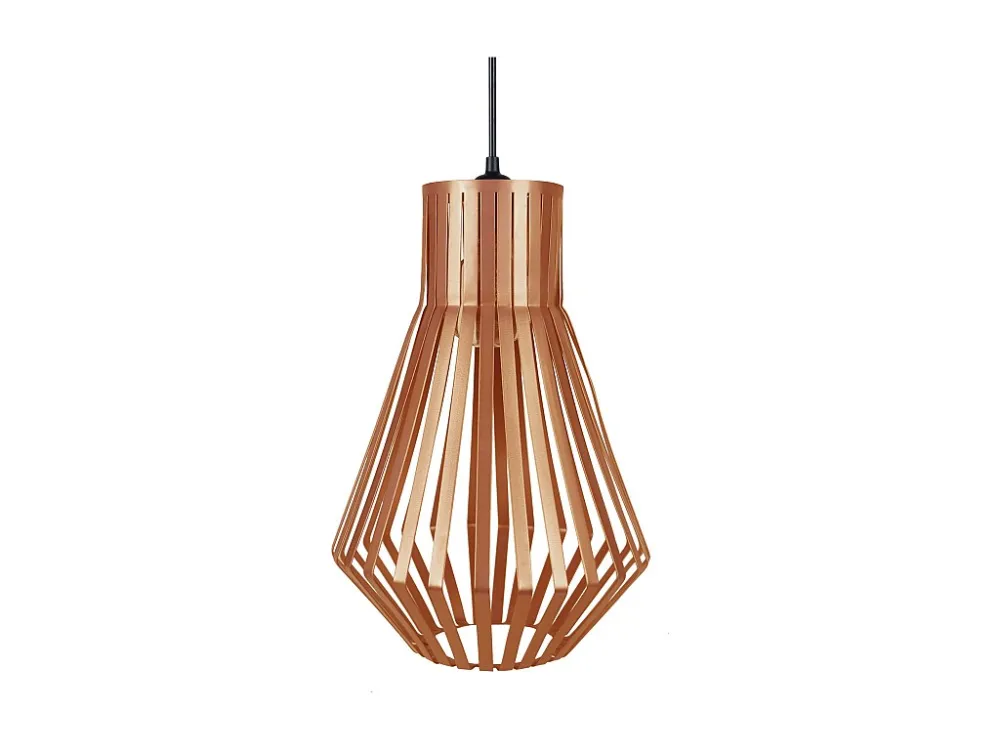 Suspensão TOSEL LAM. ZURICK metálico globo cinza D36 x H90 cm