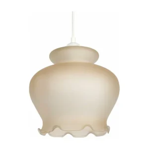 Suspensão TOSEL LANDES metálico cônico cinza D15 x H78 cm