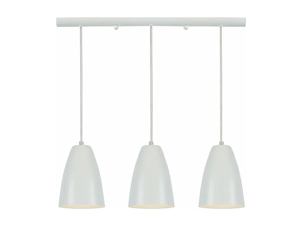 Suspensão TOSEL LARSEN metálico cônico madeira D17 x H85 cm