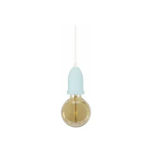 Suspensão TOSEL LI lâmpada decorativa cônico vermelho genuíno D9,5 x H80 cm