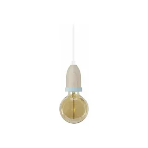 Suspensão TOSEL LI lâmpada decorativa quadrado obscuro D9,5 x H80 cm
