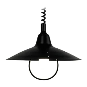 Suspensão TOSEL M&B ETOILES metálico cúpula cinza D37,5 x H70 cm