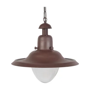 Suspensão TOSEL MARINE B tecido conjunto branco cinza D38 x H90 cm