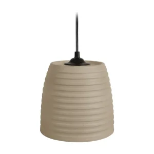 Suspensão TOSEL MATA metálico cúpula branco D38 x H19 cm