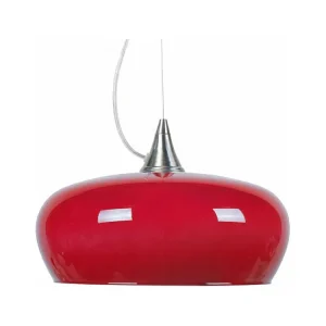 Suspensão TOSEL MATILDE vidro quadrado Branco Verde D30 x H60 cm
