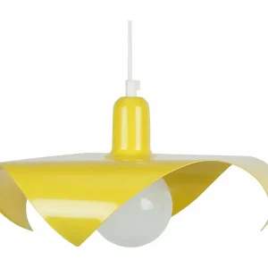 Suspensão TOSEL MOUCHOIR vidro globo branco D35 x H77 cm