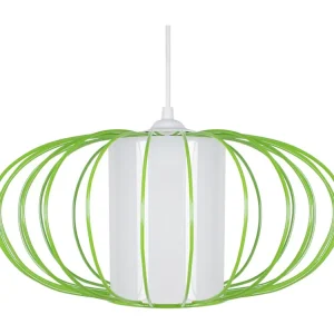 Suspensão TOSEL OITA metálico geométrico preto D25 x H88 cm