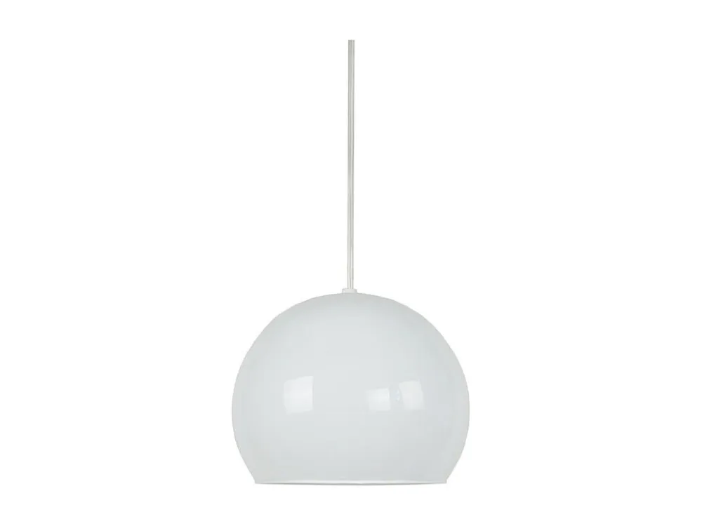 Suspensão TOSEL PALLA vidro cônico cetim D25 x H80 cm