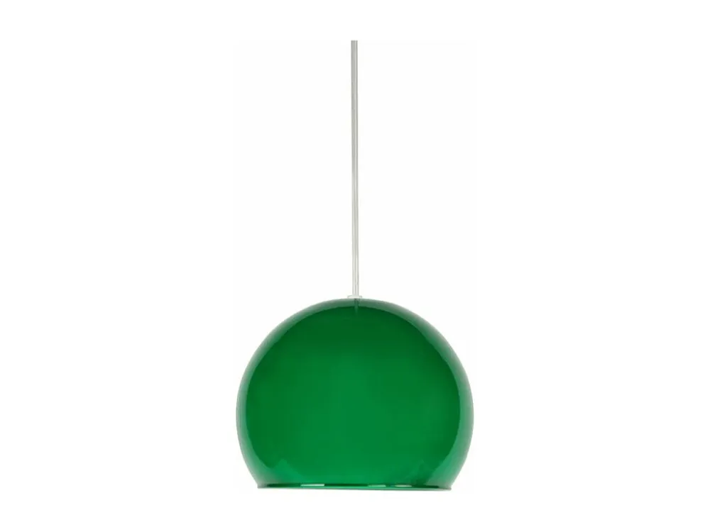 Suspensão TOSEL PALLA vidro cônico lilás D25 x H80 cm