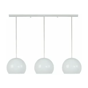 Suspensão TOSEL PALLA vidro tigela maçã D18 x H75 cm