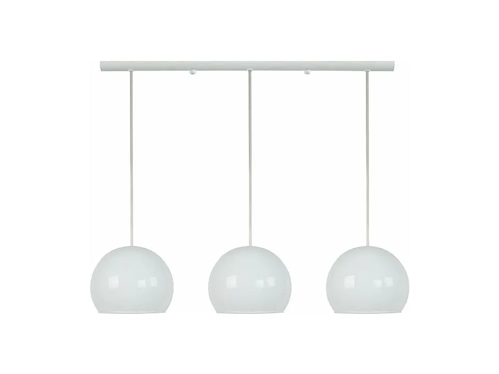 Suspensão TOSEL PALLA vidro tigela maçã D18 x H75 cm