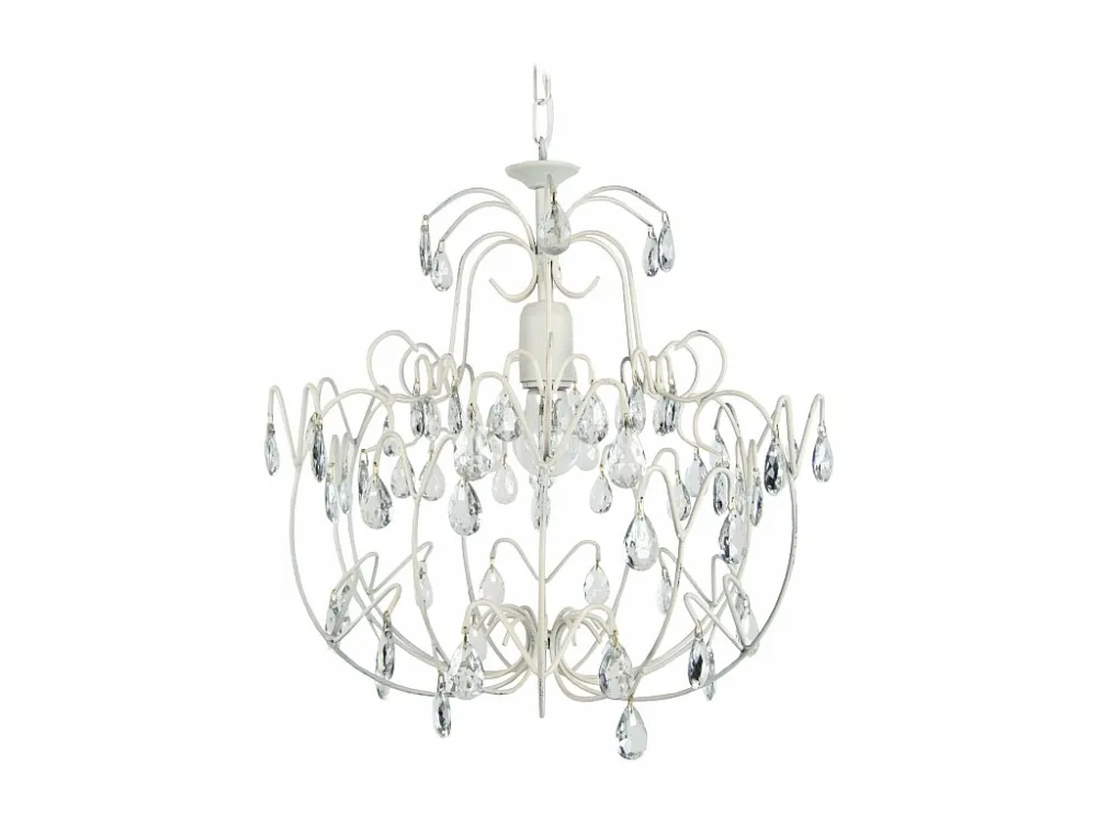 Suspensão TOSEL PAMPILLES cordão de algodão globo preto D20 x H90 cm