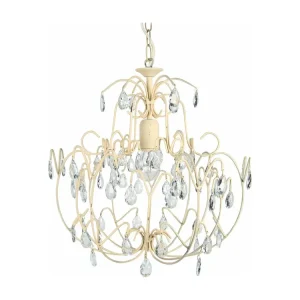 Suspensão TOSEL PAMPILLES cordão de algodão globo âmbar D20 x H90 cm