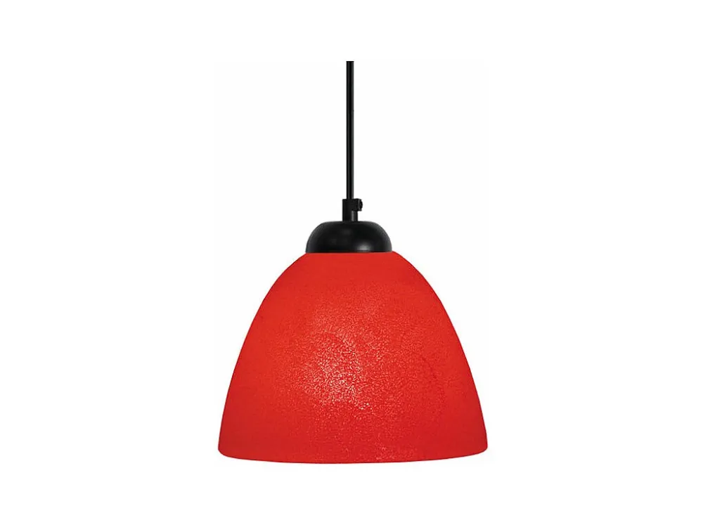 Suspensão TOSEL PIREO metálico geométrico céu azul D30 x H68 cm