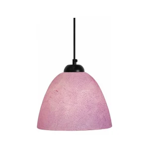 Suspensão TOSEL PIREO metálico geométrico azul D30 x H68 cm