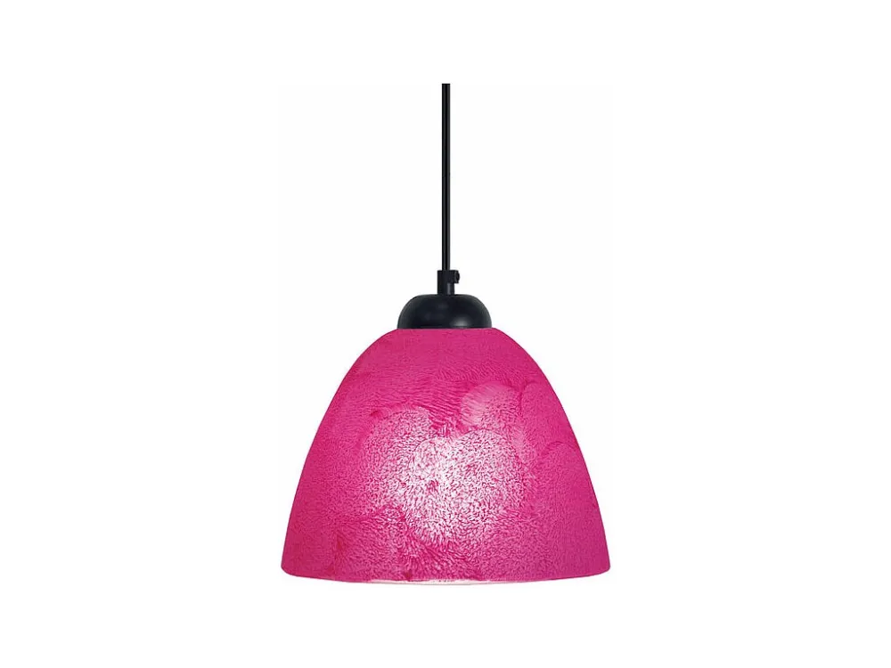 Suspensão TOSEL PIREO metálico geométrico laranja D30 x H68 cm