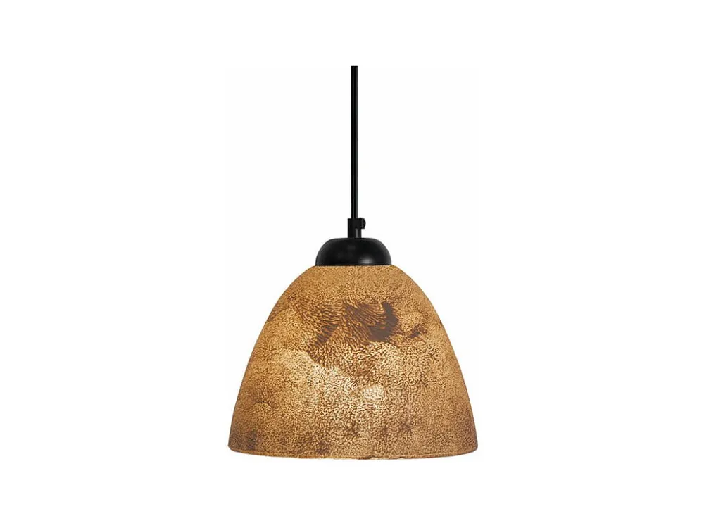 Suspensão TOSEL PIREO metálico geométrico rosa D30 x H68 cm