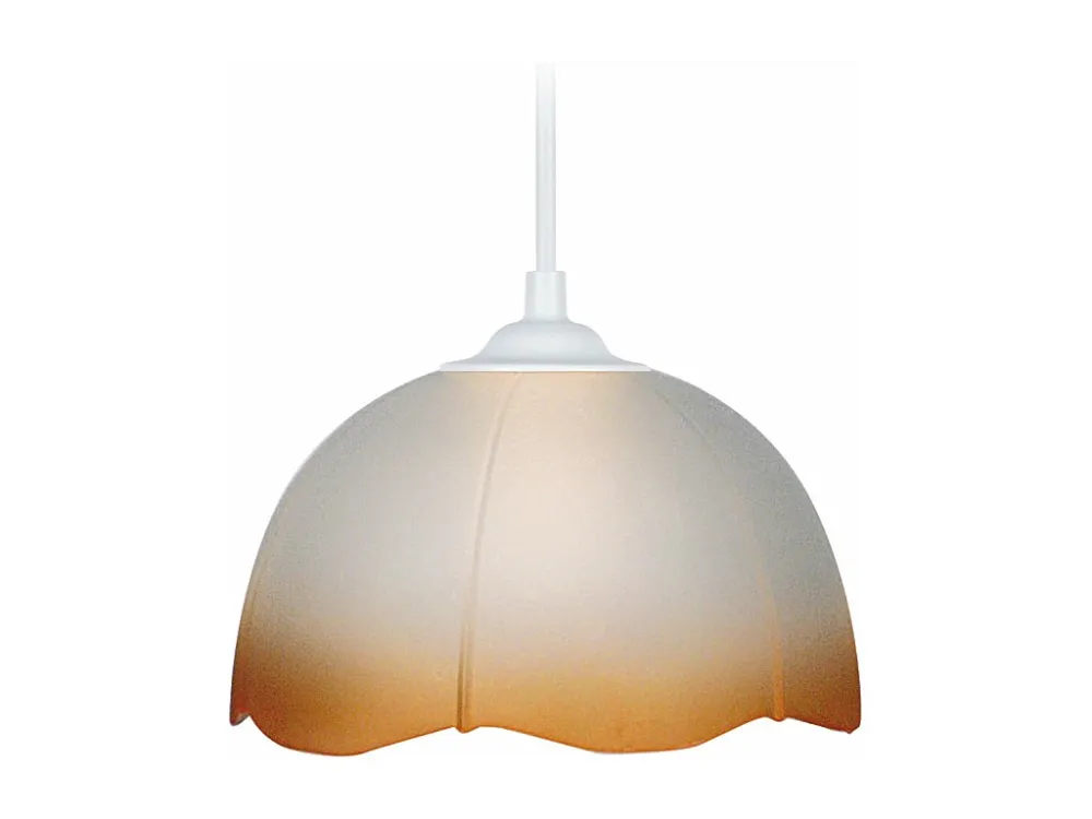 Suspensão TOSEL SALAMANCA vidro globo roxo D35 x H90 cm