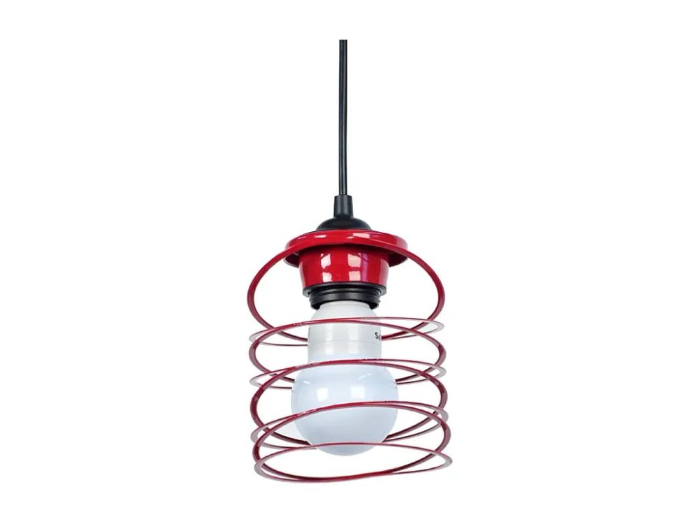 Suspensão TOSEL SAMILA vidro tigela Verde D14,5 x H70 cm