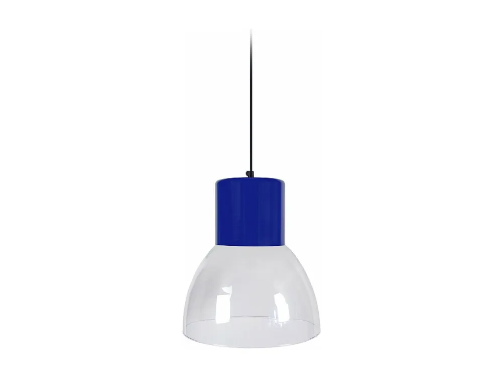 Suspensão TOSEL SETA vidro cúpula Verde D30 x H92 cm