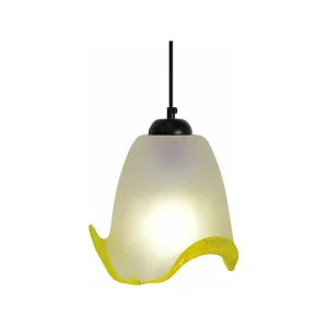 Suspensão TOSEL SOLANGE metálico cilindro branco D27 x H95 cm