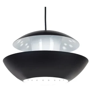 Suspensão TOSEL STAR TREK metálico cilindro taupe D9 x H80 cm