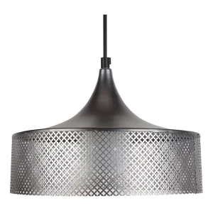 Suspensão TOSEL SUÈDOIS GAINE vidro cilindro roxo D20 x H100 cm