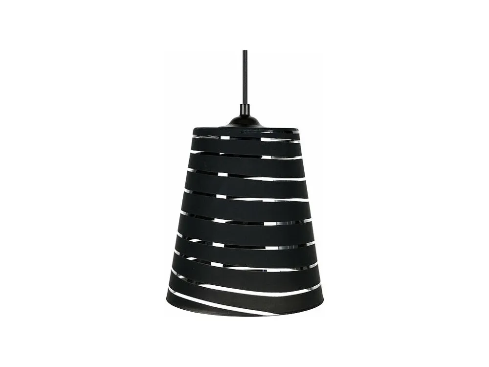 Suspensão TOSEL TEMPERE vidro cúpula vermelho D28,5 x H84 cm