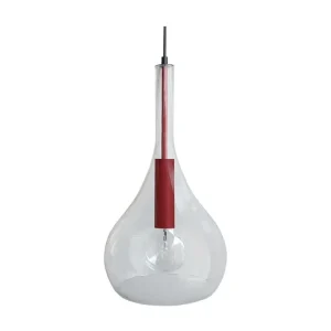Suspensão TOSEL TREVISO metálico geométrico amarelo D26 x H88 cm