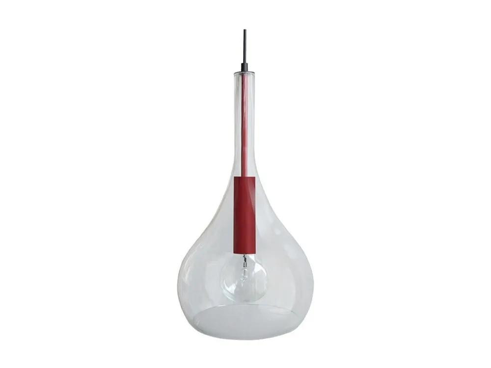 Suspensão TOSEL TREVISO metálico geométrico amarelo D26 x H88 cm
