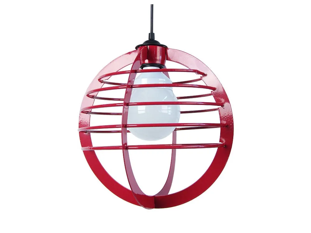 Suspensão TOSEL UNIVERSE metálico cônico cobre D34 x H78 cm