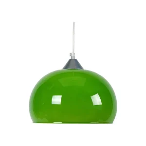 Suspensão TOSEL VENISE fio de juta cilindro preto D30 x H90 cm
