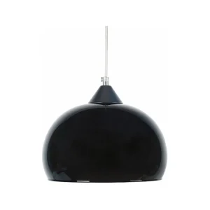 Suspensão TOSEL VENISE fio de juta cilindro âmbar D30 x H90 cm