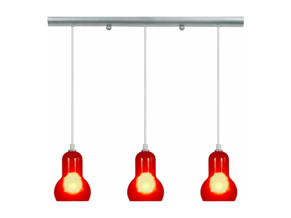 Suspensão TOSEL VIANNE metálico geométrico antracite D18 x H75 cm