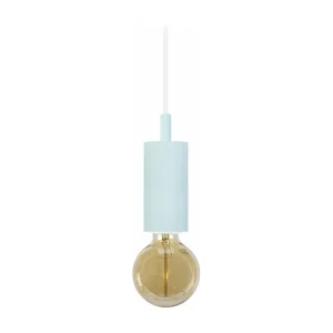 Suspensão TOSEL XIU vidro quadrado turvo D35 x H68 cm
