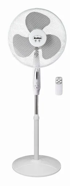 Ventilador de pé DeKon Stratos Control, branco, aprox. 40 cm, W 420