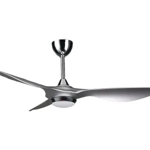 Ventilador de teto ø132 cm com LED e Wifi Reversível Hypersilence