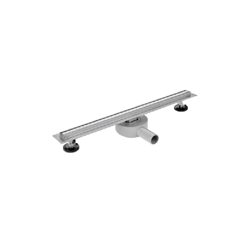 Calha Duche Pavimento C/M Tela Perimetral com Luz Quente 2700K
