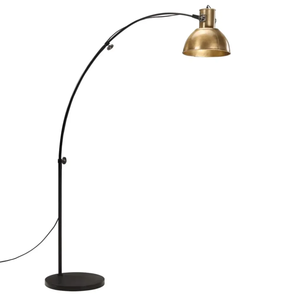 Candeeiro de pé 25 W 150 cm E27 bronze antigo vidaXL
